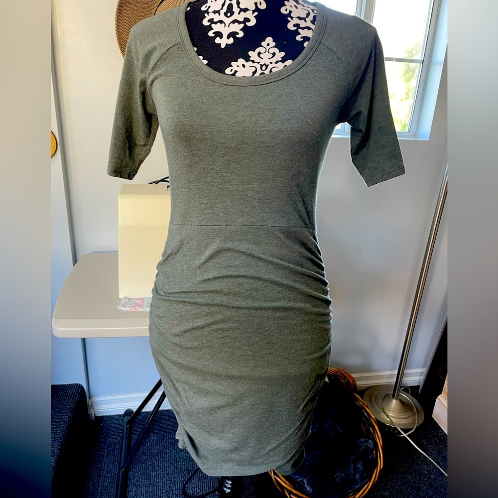 Athleta green dress size xs